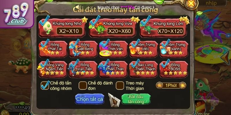 Nhắm vào sinh vật mới