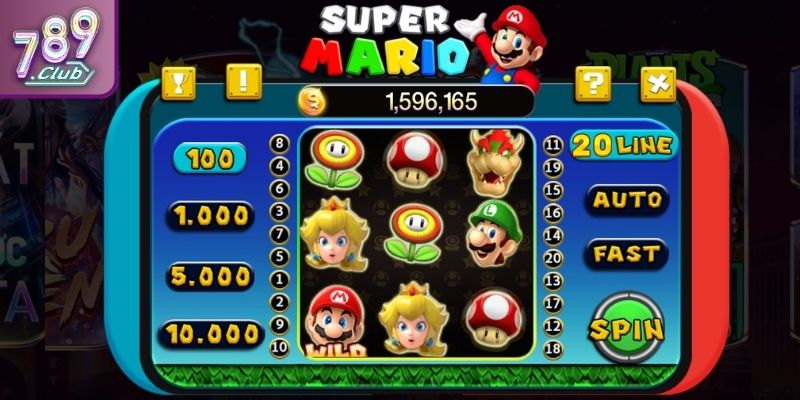 Super Mario 789CLUB Sức Hút Của Tựa Game Slot Đình Đám 1 Tổng quan về game Super Mario 789CLUB